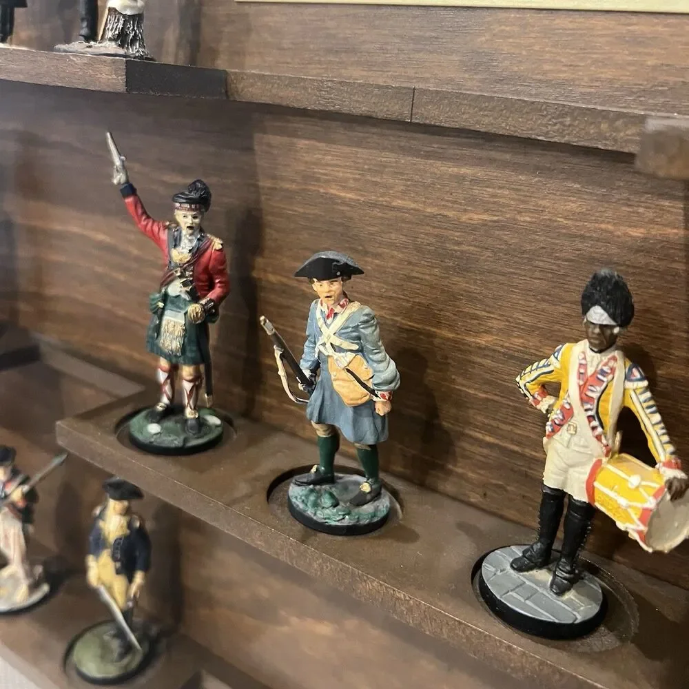 Fighting Men of the American Revolution, Yorktown Bicentennial, 1781-1981 pewter